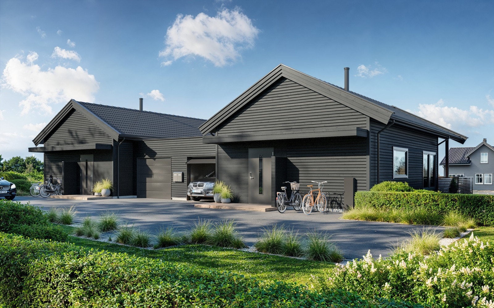 En unik mulighet for deg som ønsker en solrik bolig i høy kvalitet. Tilpasset terrenget, og hvor det nordiske utrykket og særpreget er ivaretatt. Galleribilde