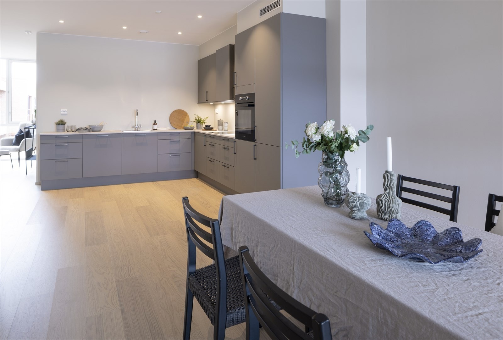 Kjøkken fra Sigdal med integrerte hvitevarer fra Simens Galleribilde