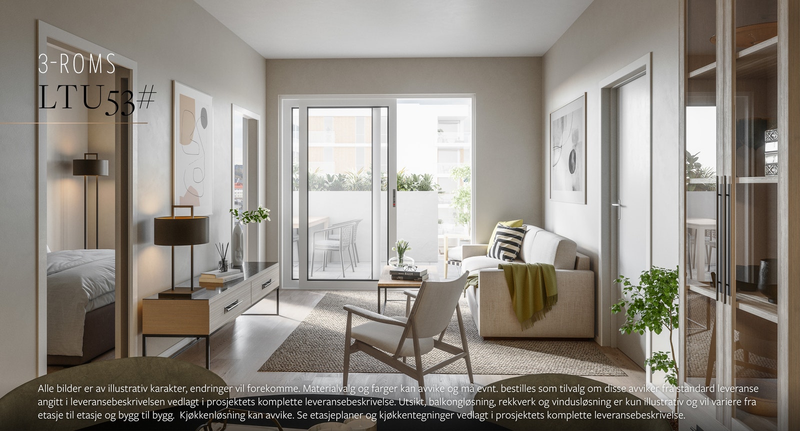 Kan leies ut delvis innredet, ved behov. Galleribilde