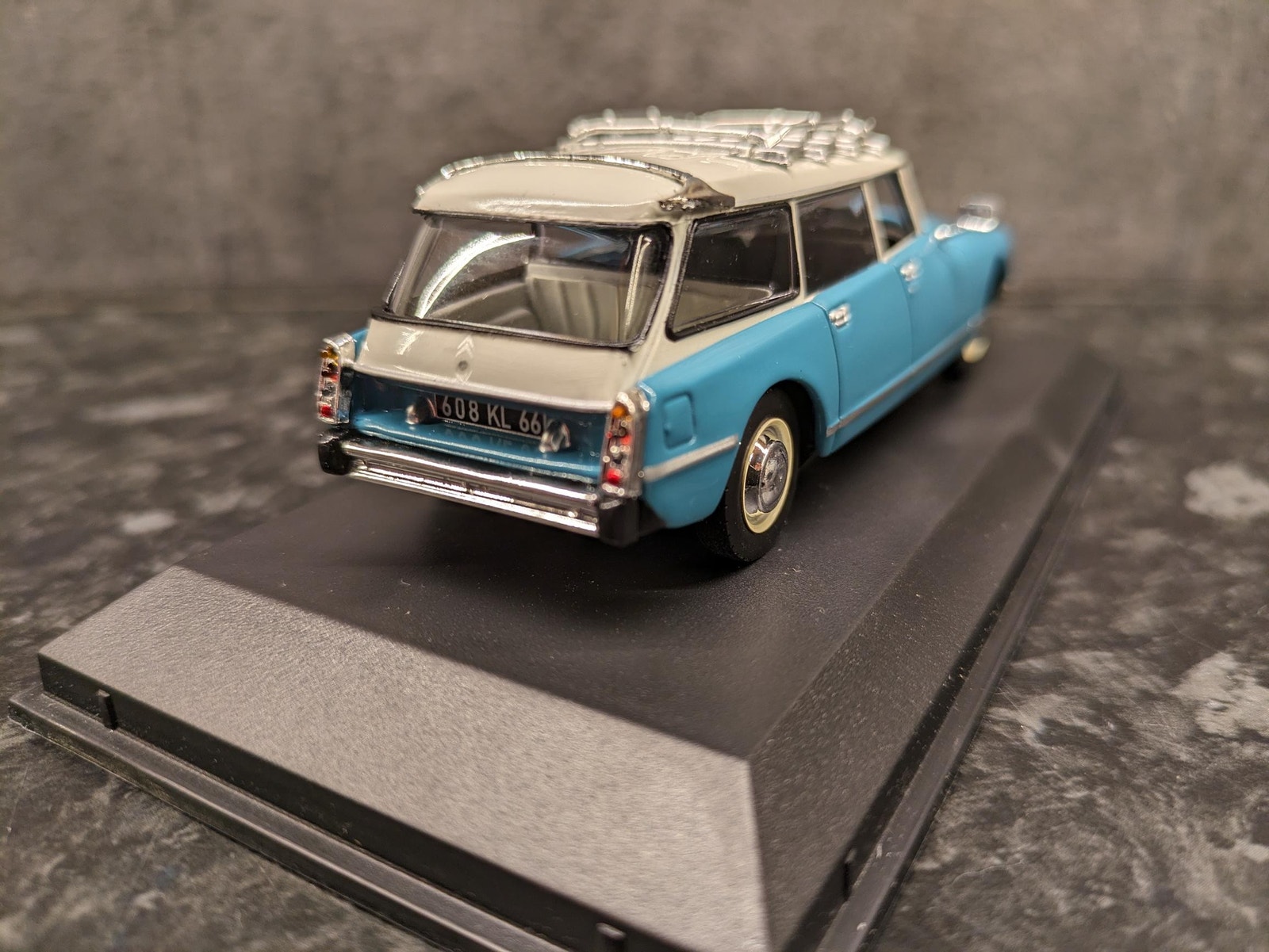 CITROËN DS 23 Break 1974 Bleu Lagune Voiture de Collection NOREV 1/43