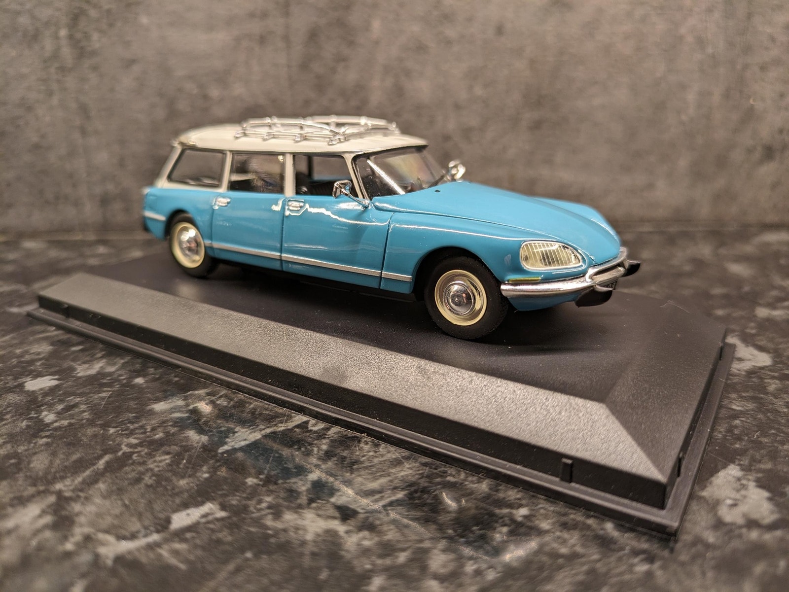 CITROËN DS 23 Break 1974 Vert Métallique Voiture de Collection NOREV 1