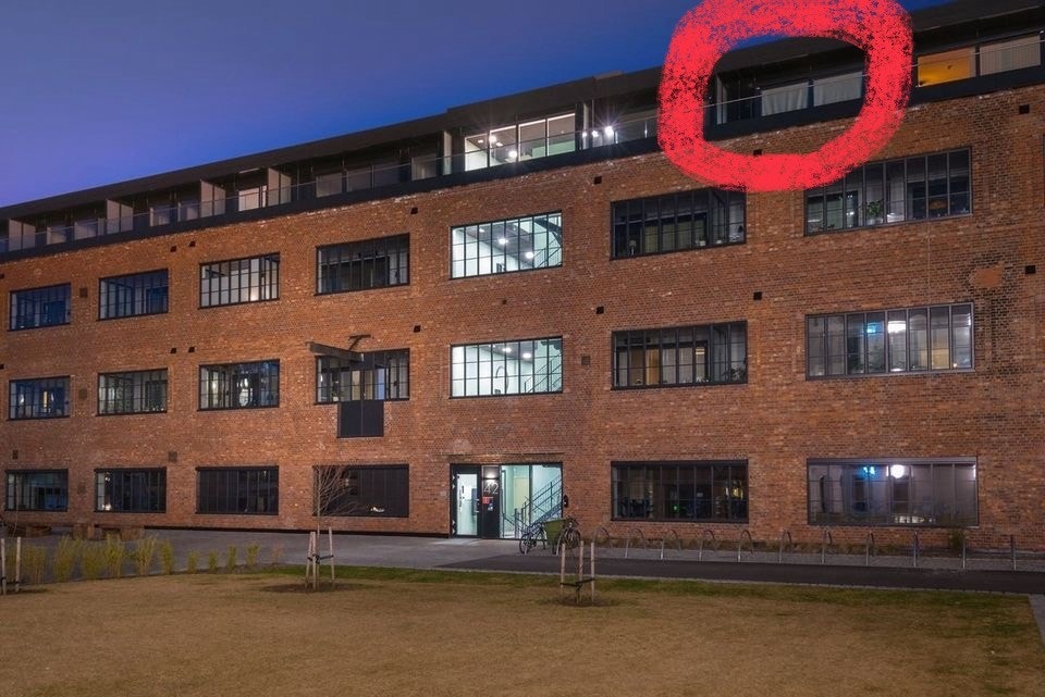 Leiligheten ligger i 4.egt med heis og balkong. Galleribilde
