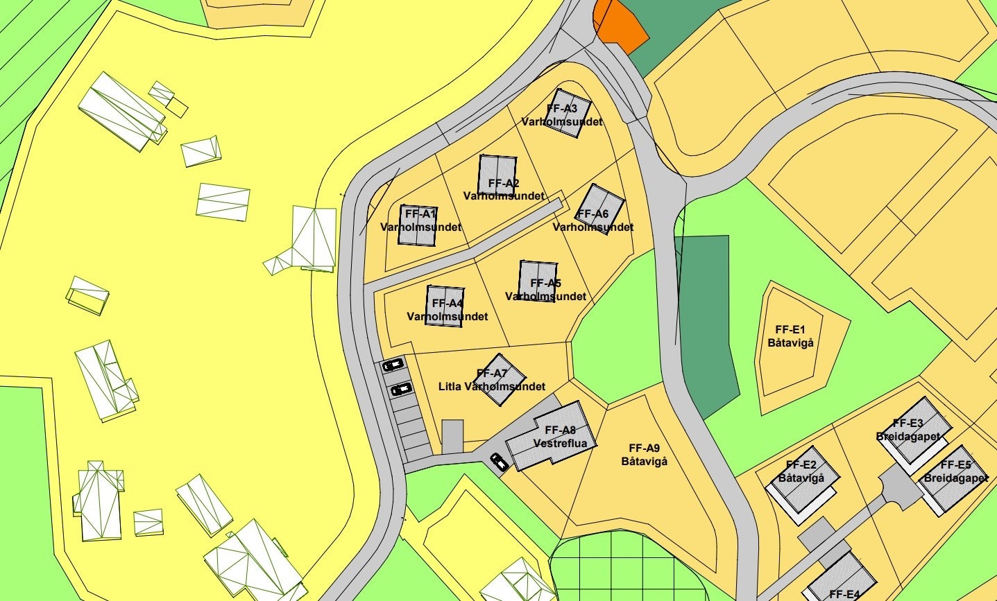 Situasjonsplan Galleribilde