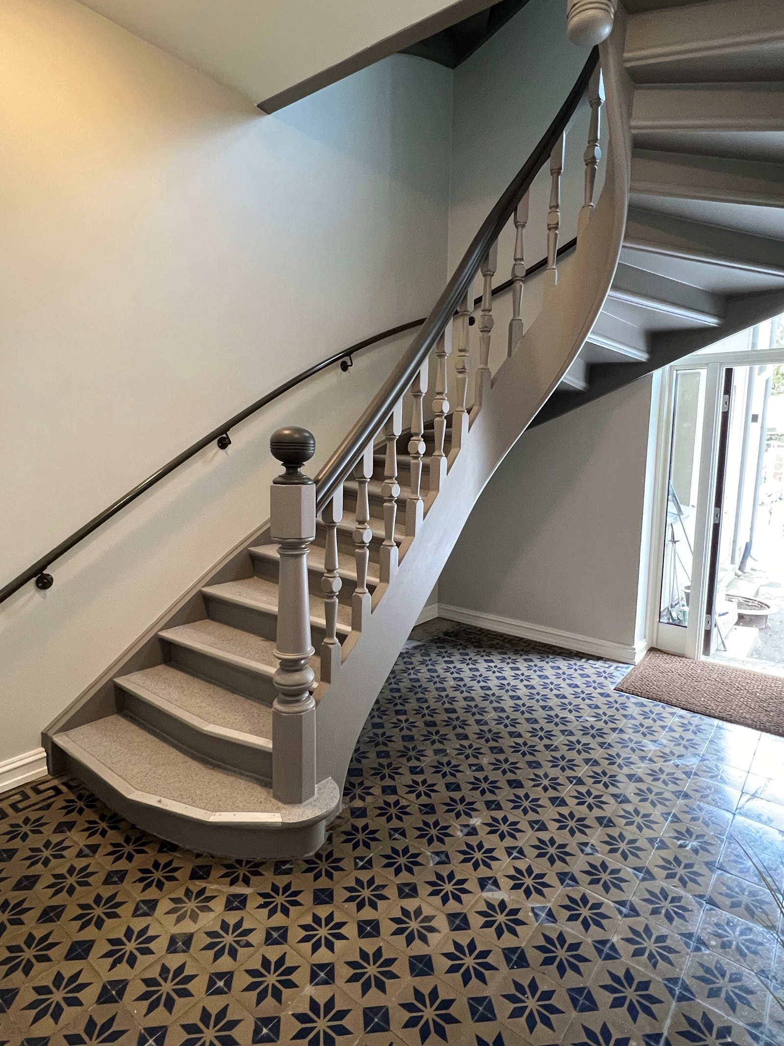 Trapperom restaurert trapp fra 1904 Galleribilde