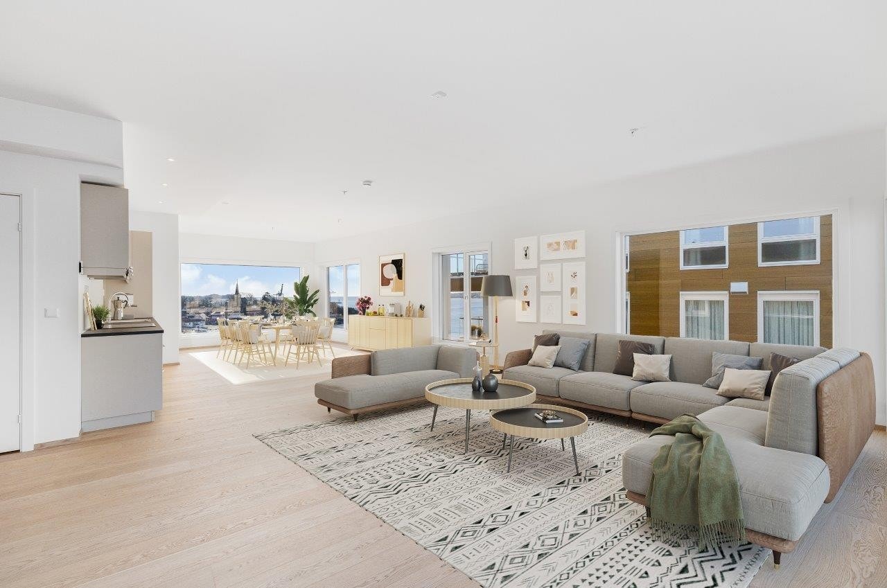 En av prosjektets råeste toppleiligheter? Galleribilde