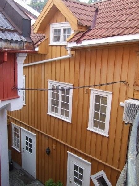 Fasade gårdsrom Galleribilde