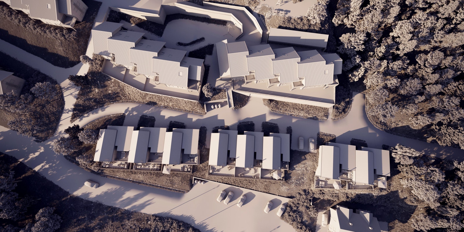 Solstudie tatt kl. 20.00 Juni. Galleribilde