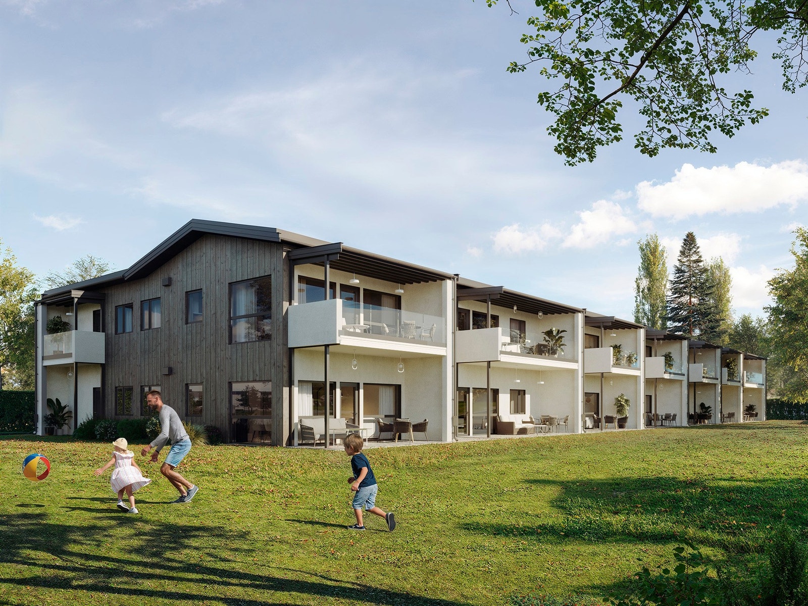 Velkommen til Blomstervegen! 14 flotte selveierleiligheter med høy standard - Illustrasjon, endringer kan forekomme Galleribilde