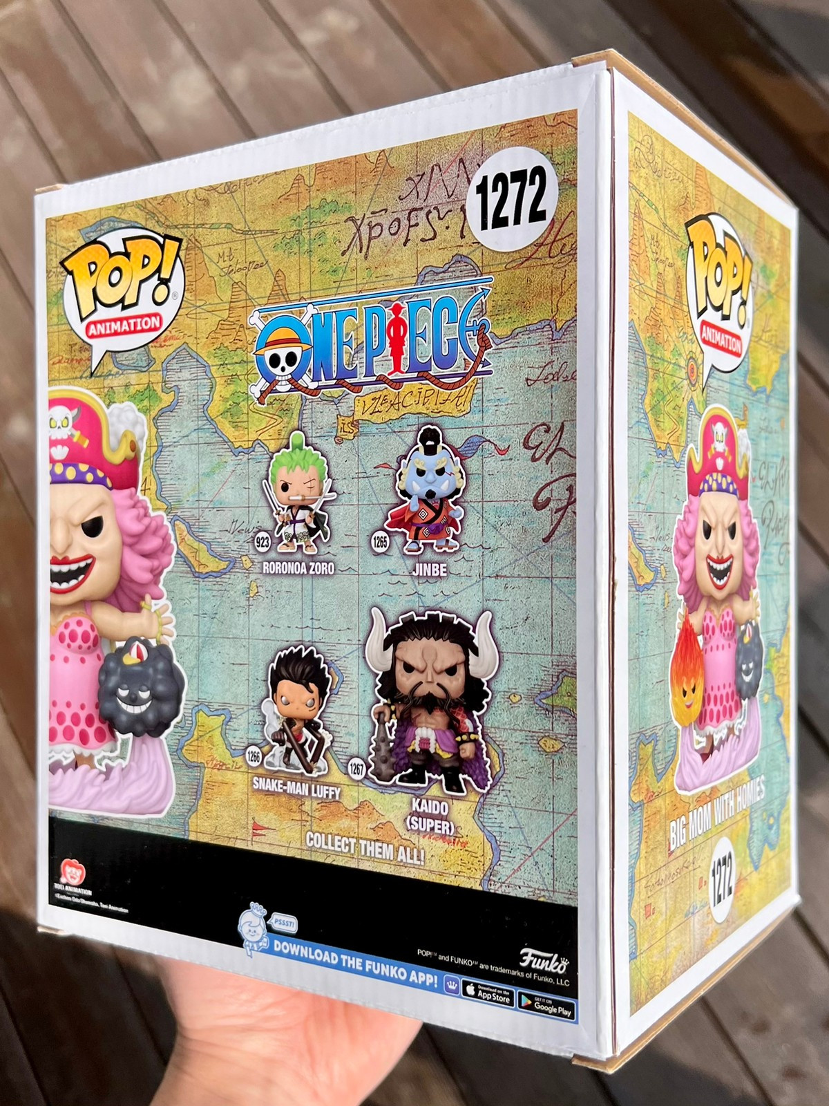 Funko Pop Unreleased One Piece 6 Inch Big Mom With top Homies