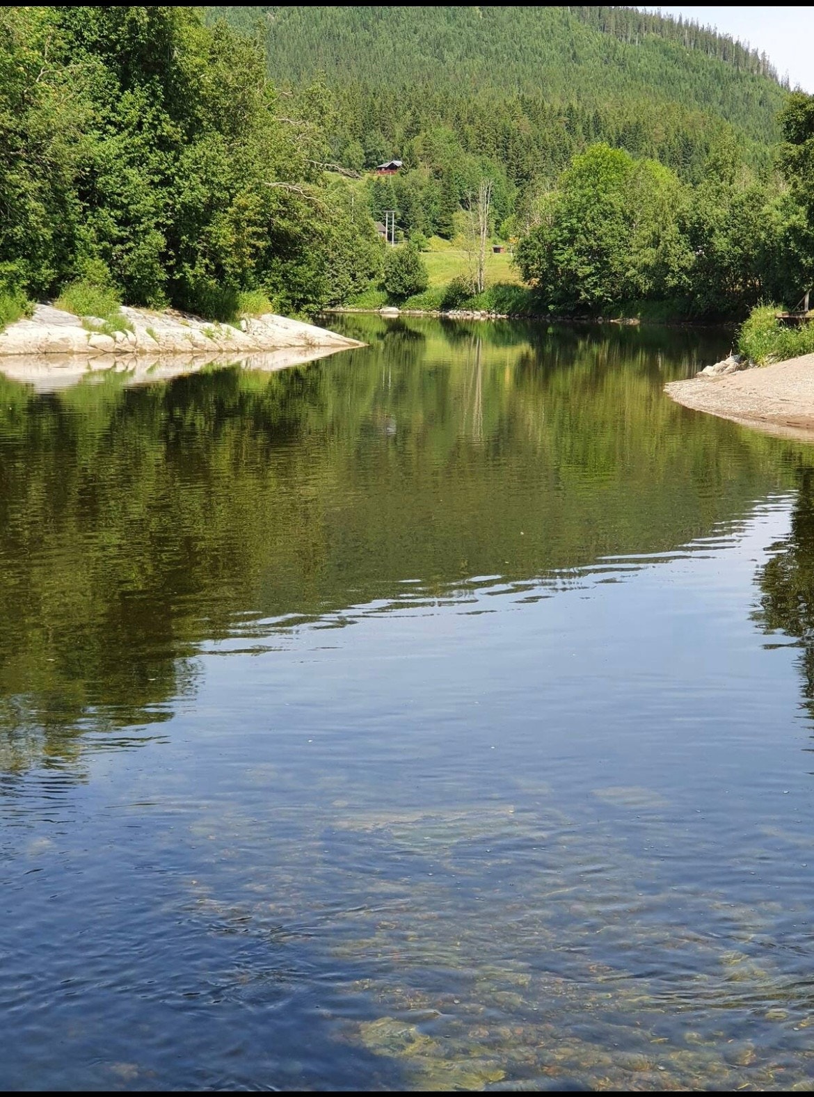 Nier område Foss brua Galleribilde