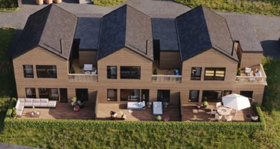 Boligen er beliggende i midten. Galleribilde