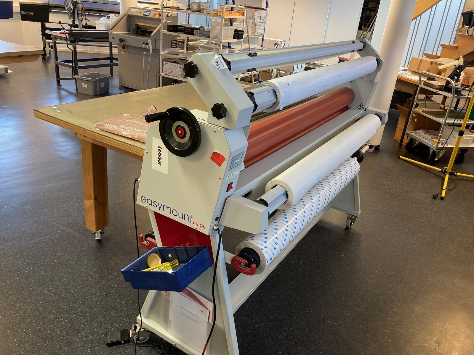 Lamineringsmaskin Galleribilde