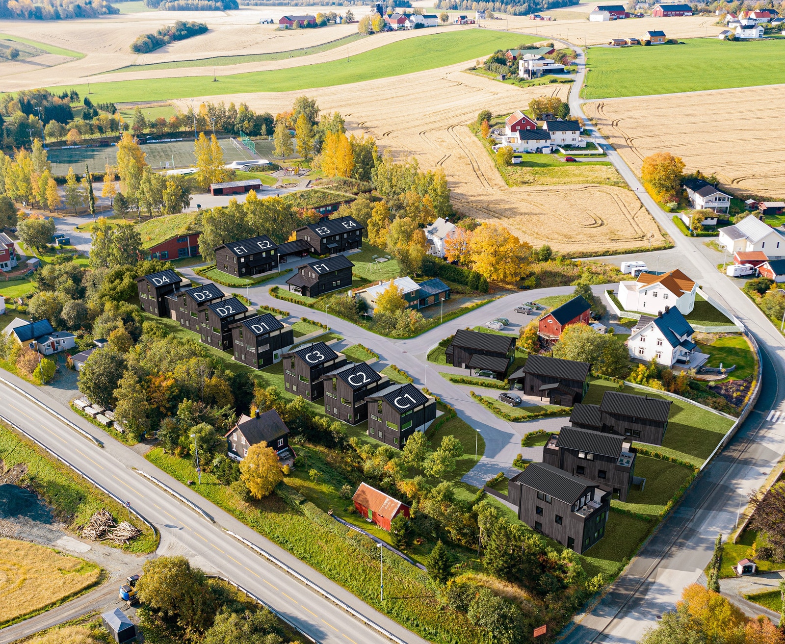 Oversikt bolignummer Galleribilde