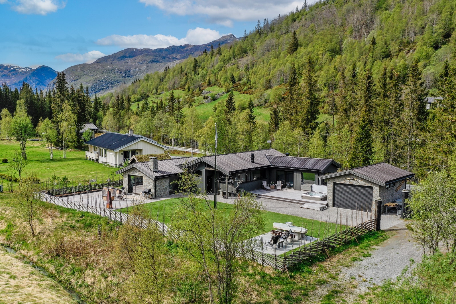 Oversiktsbilde mot Grøndalen Galleribilde