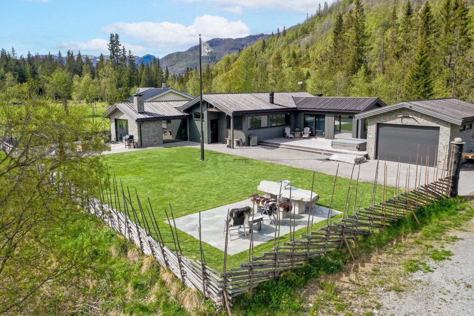 Høgtun hytte i Hemsedal Galleribilde