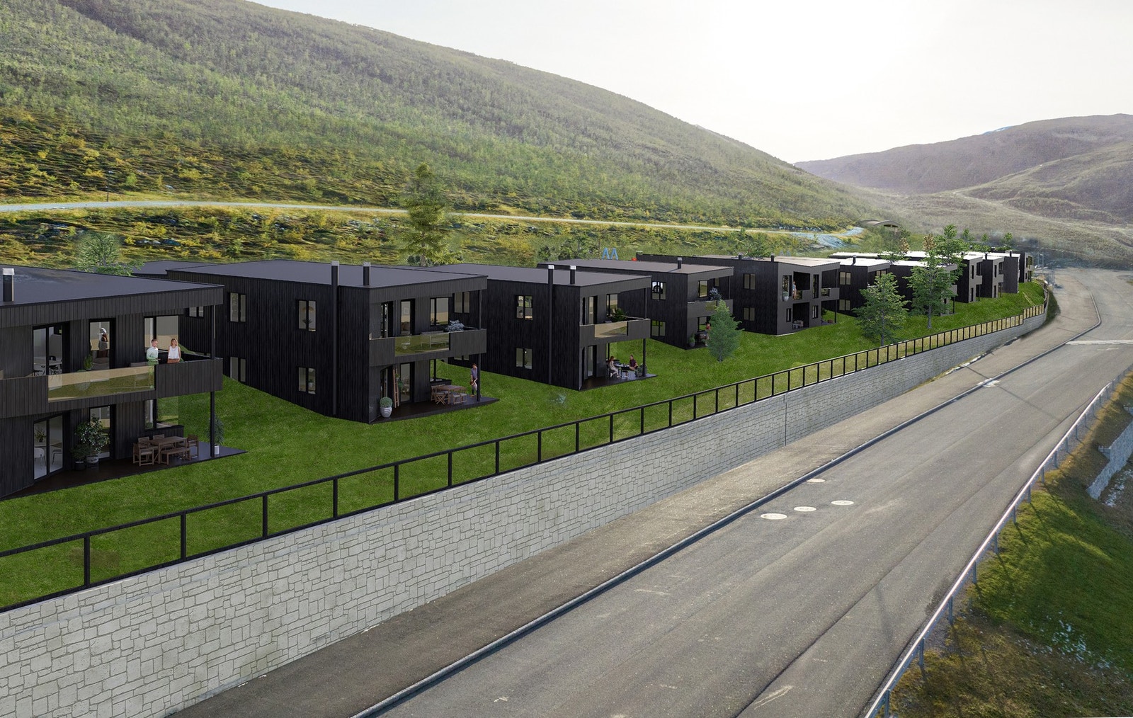 Området har utmerket mulighet for turaktiviteter, blant annet lysløype, skiløyper og alpinanlegg. Galleribilde