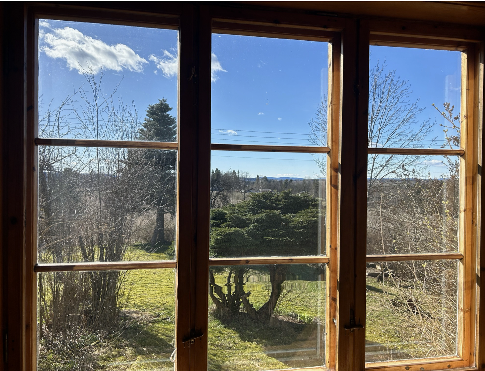 Utsikt fra stua Galleribilde