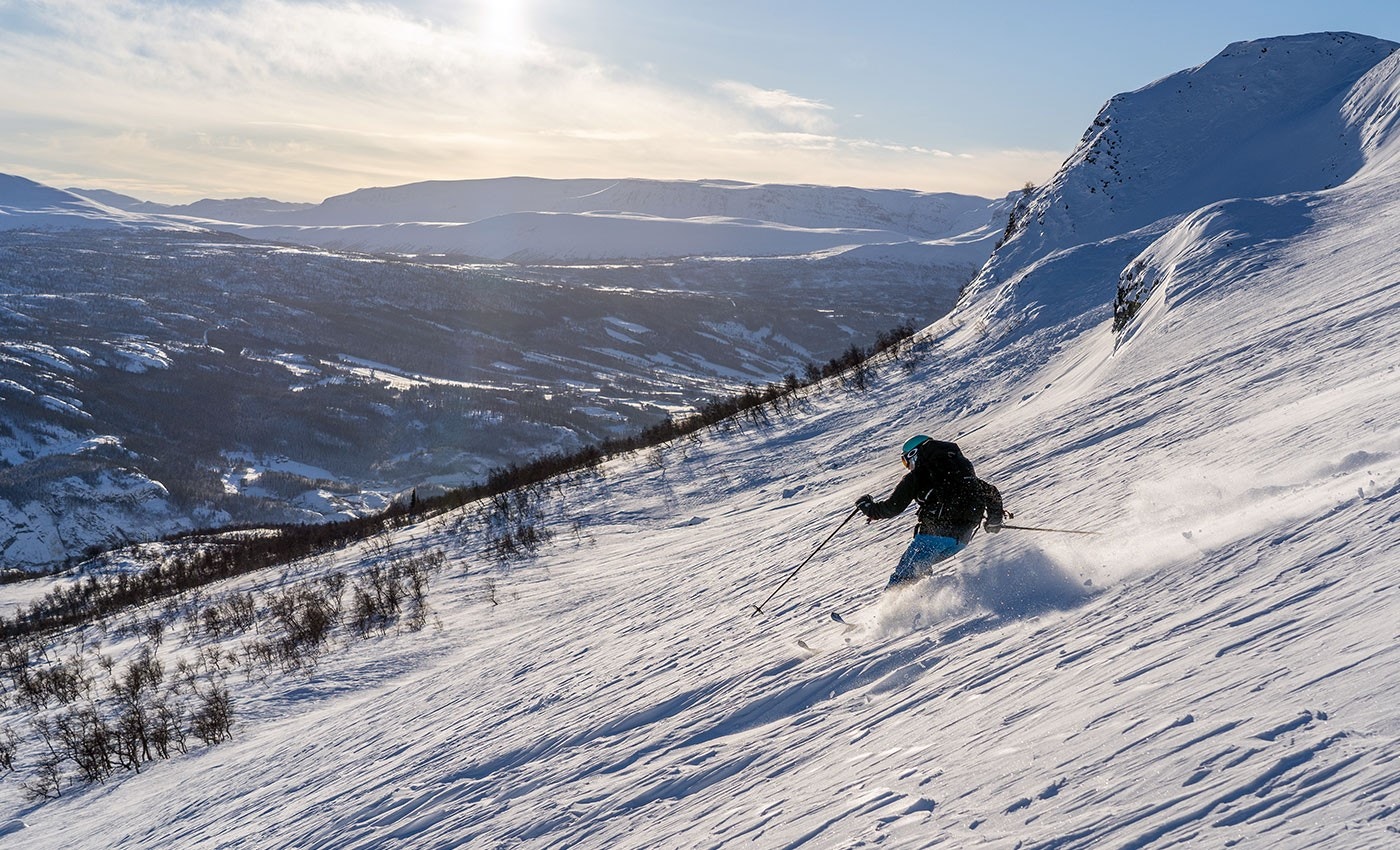 Flott randoterreng på Hensfjellet, 10 minutt frå Klukkargrende. Galleribilde