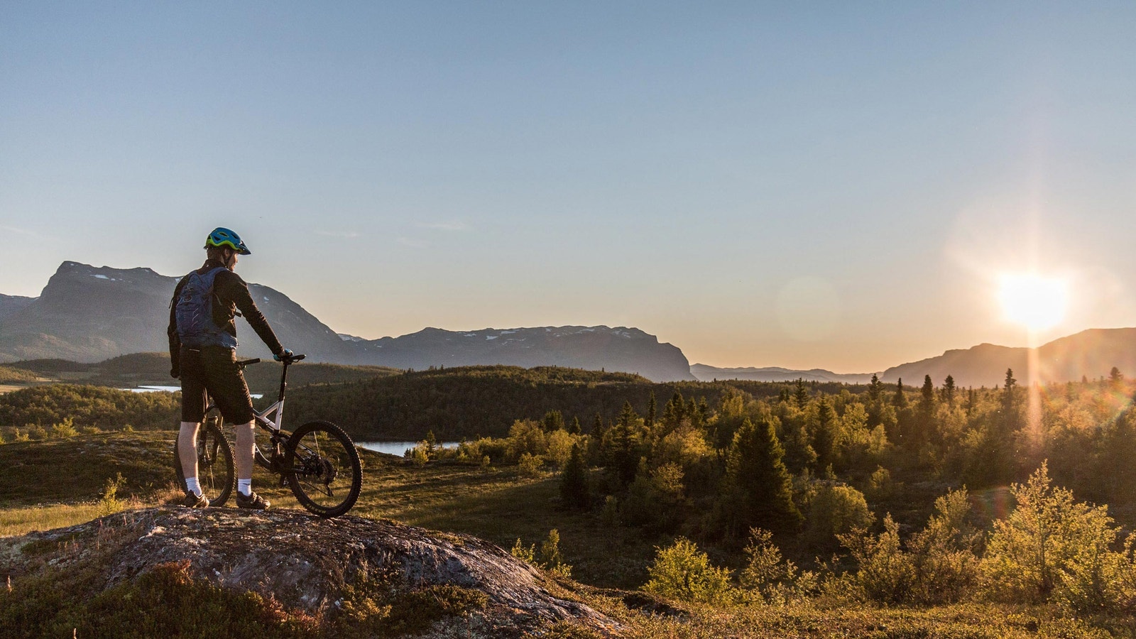 Stisykling ved Nørre Syndin. Galleribilde