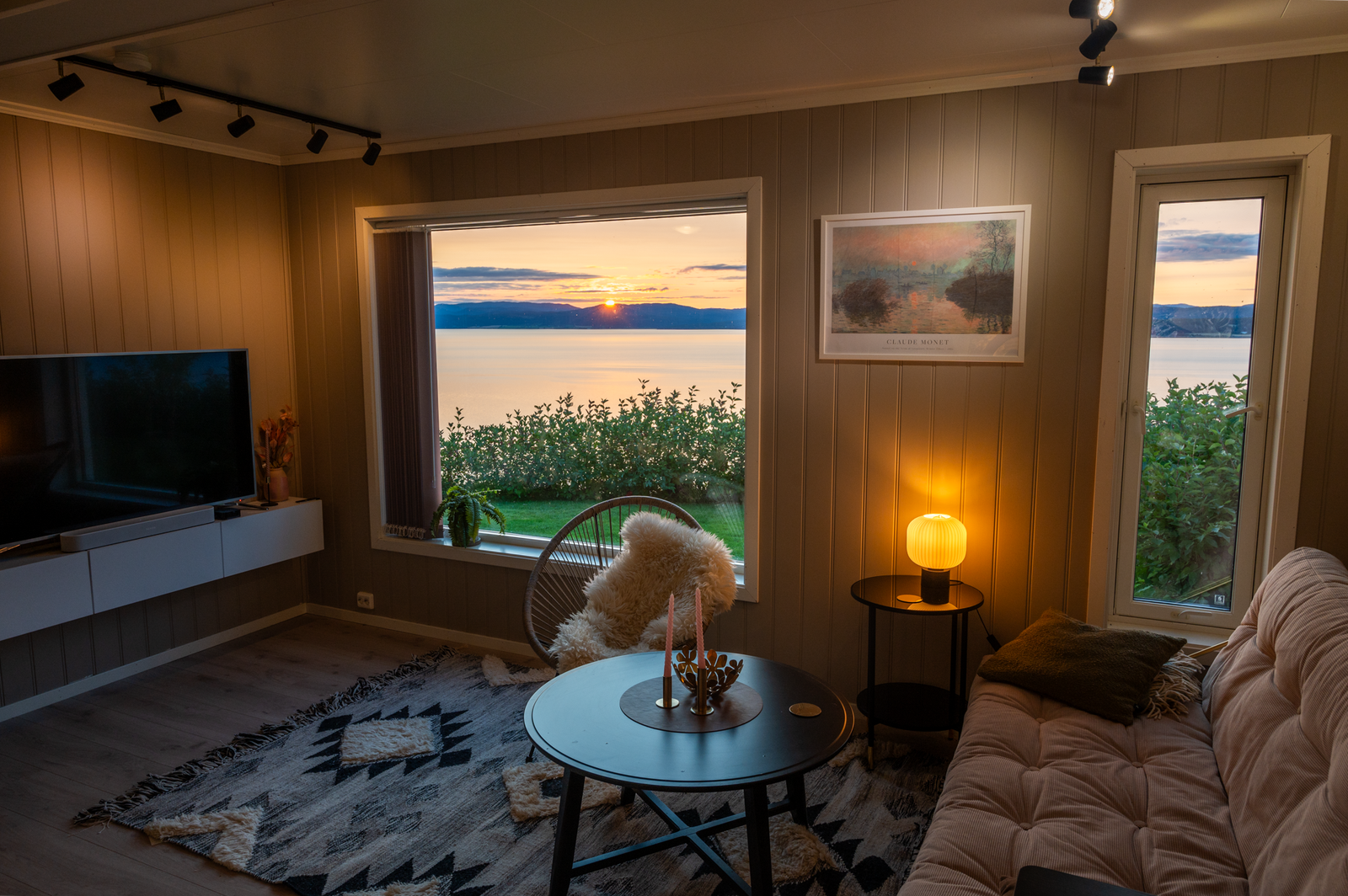 Sol til 23:00 på sommeren Galleribilde