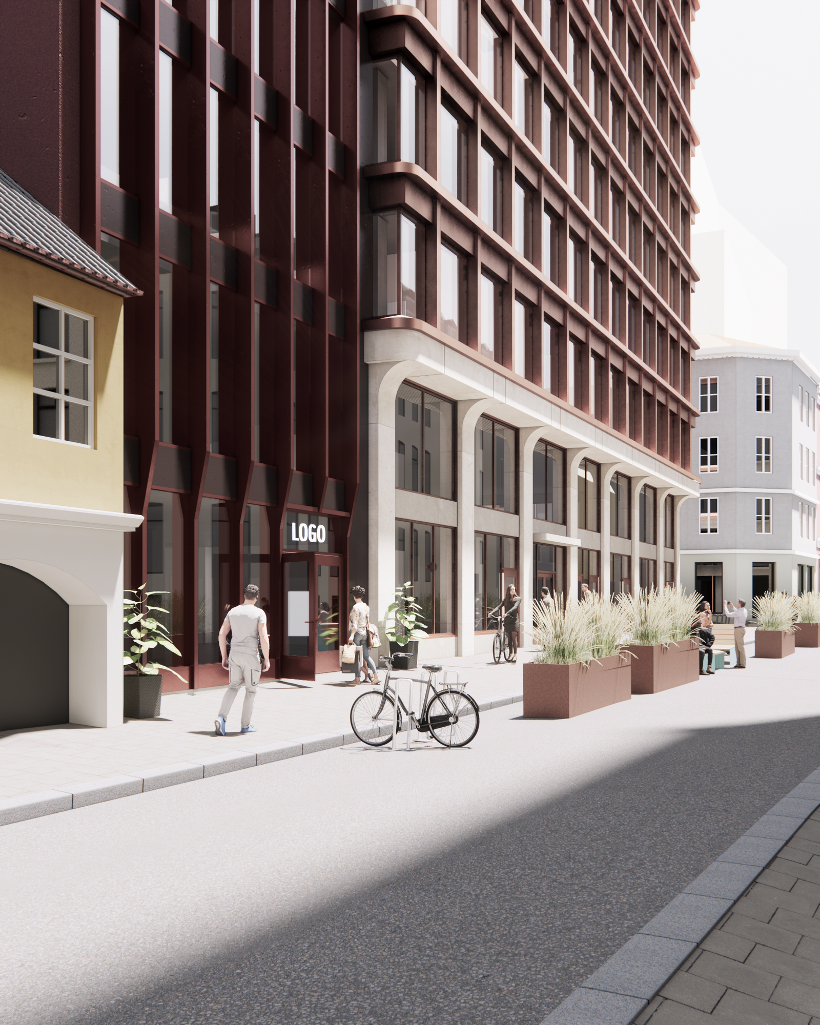 Fasade fra Møllergata Galleribilde