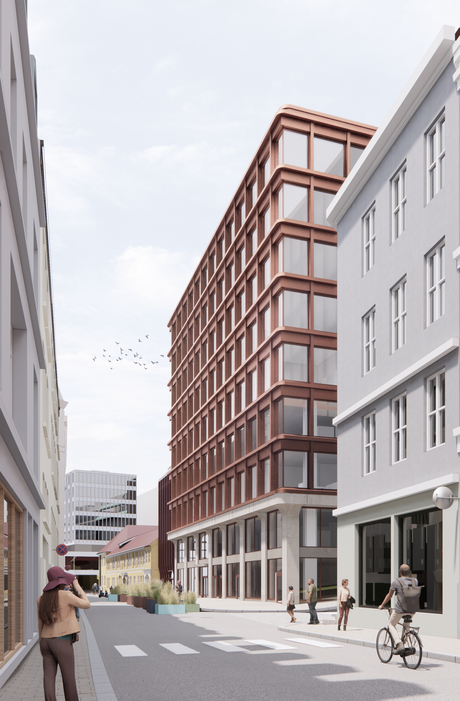 Fasade fra Møllergata Galleribilde