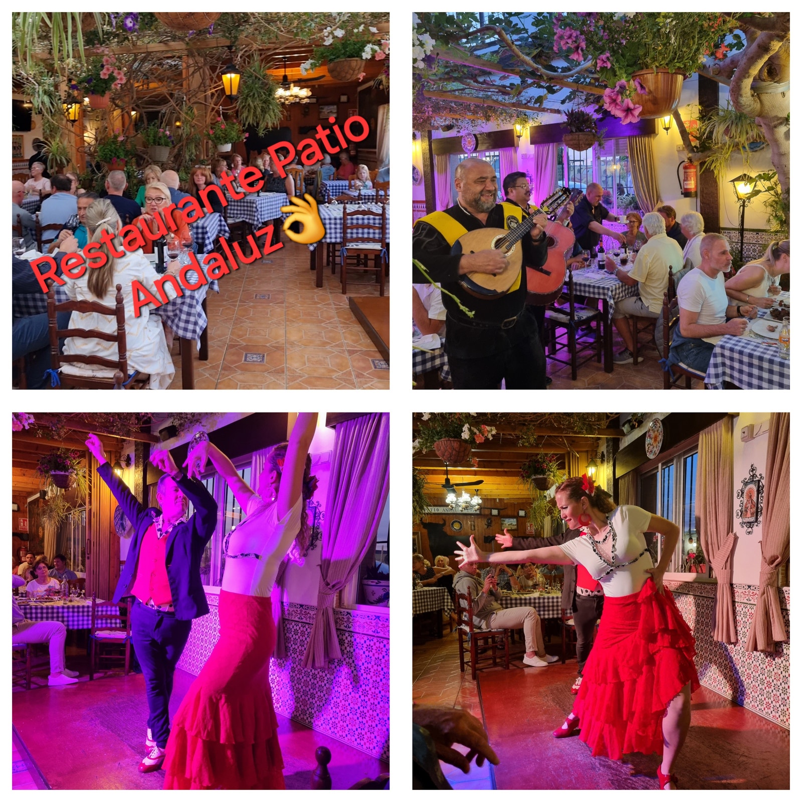 Patio Andaluz, autentisk spansk restaurant med flamenco-show tre ganger i uken💃 Galleribilde