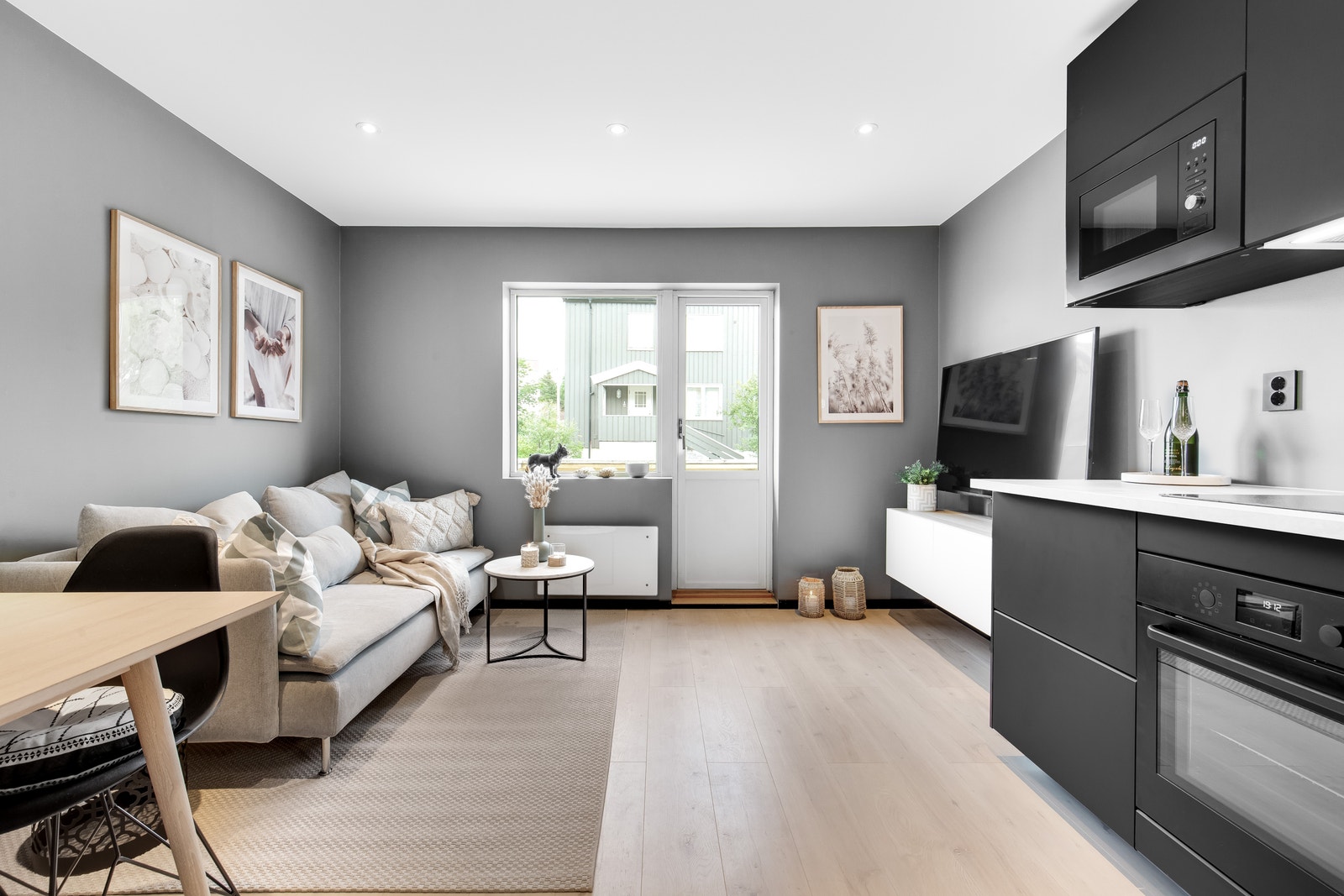 stue og kjøkken Galleribilde