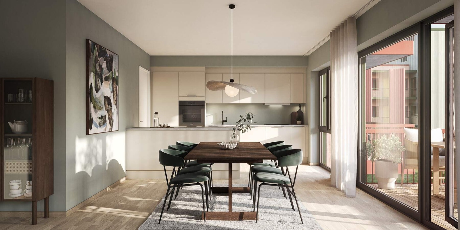 Interiørkonsept tidløs balanse er vår standard leveranse. Illustrasjon, avvik vil forekomme. Galleribilde