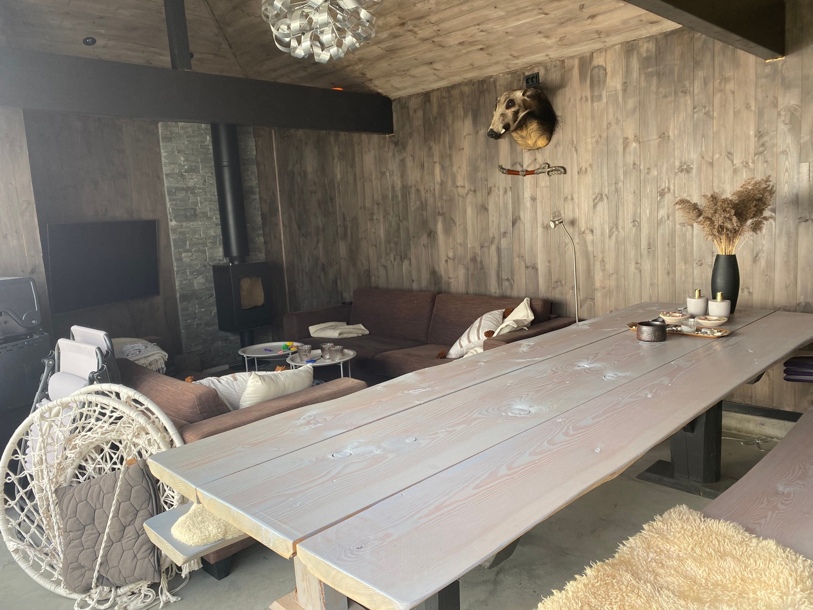 Sofakrok og tv Galleribilde