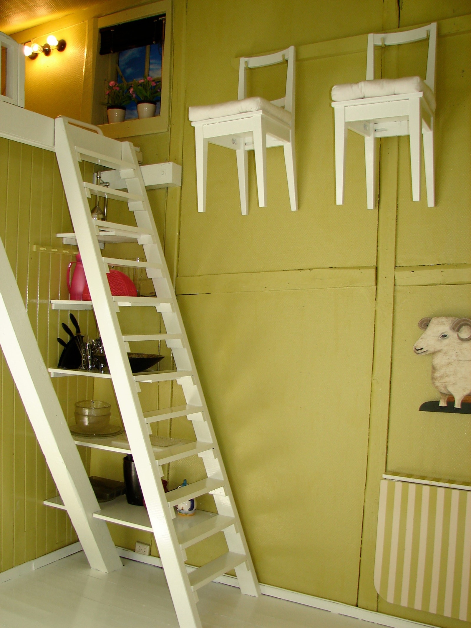 Sovehems i utleiedel/ praktikantdel. Galleribilde