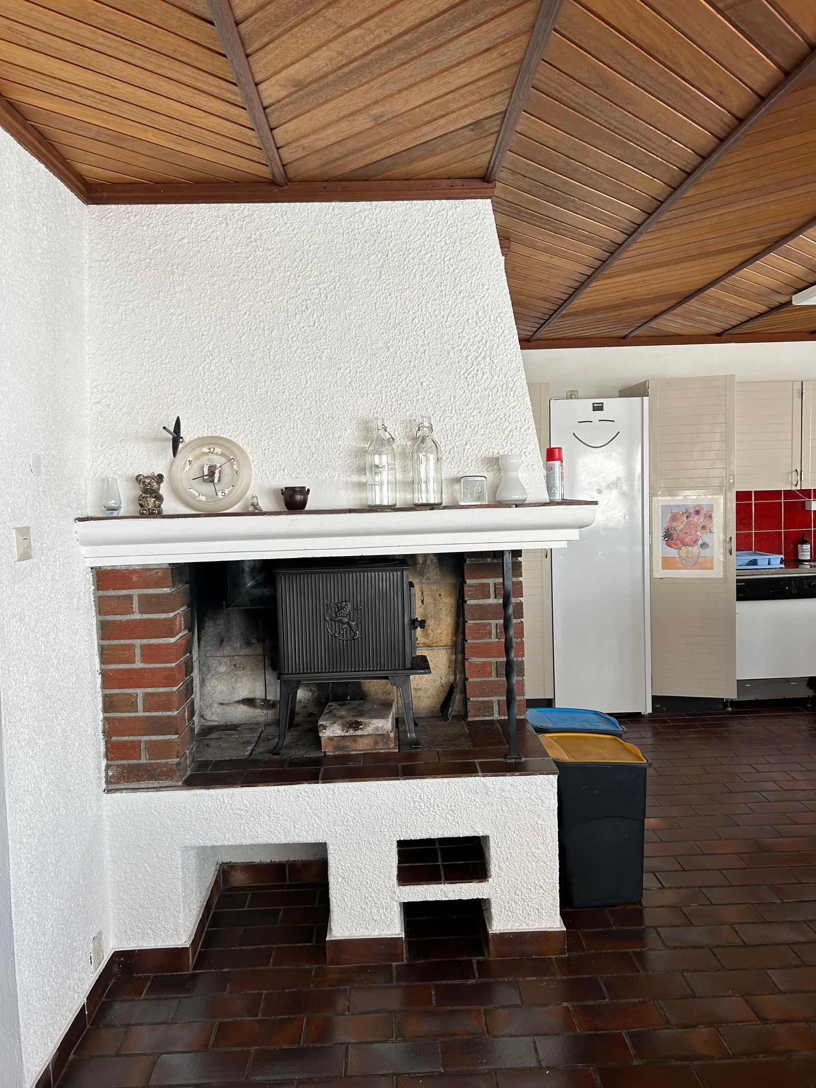 Kjøkken-peis Galleribilde