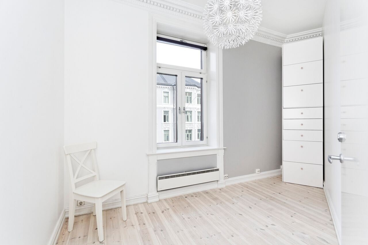 Rom 3. Rommet har en 120 bred seng Galleribilde