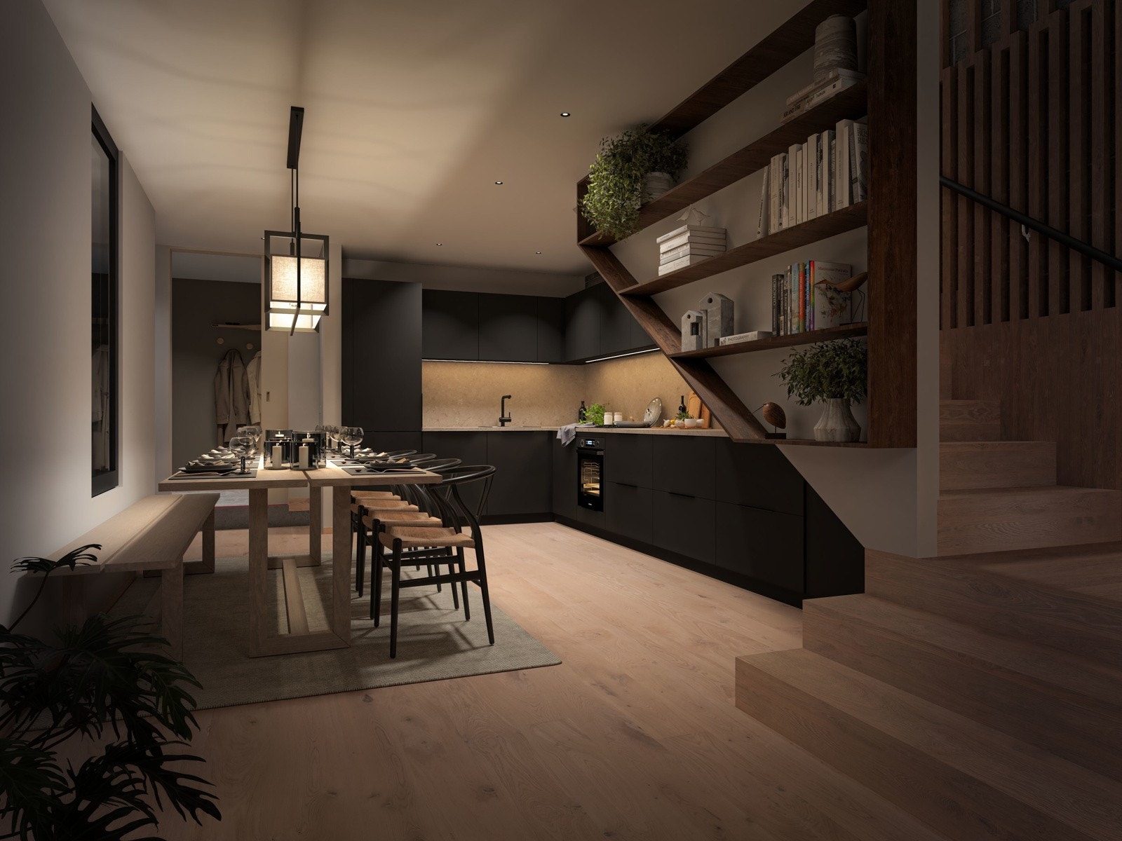 Bankgata 29E vil består av ett bygg med totalt 1 eierleilighet fordelt over 2 etasjer. Bod med tilgang fra bakkeplan. Galleribilde