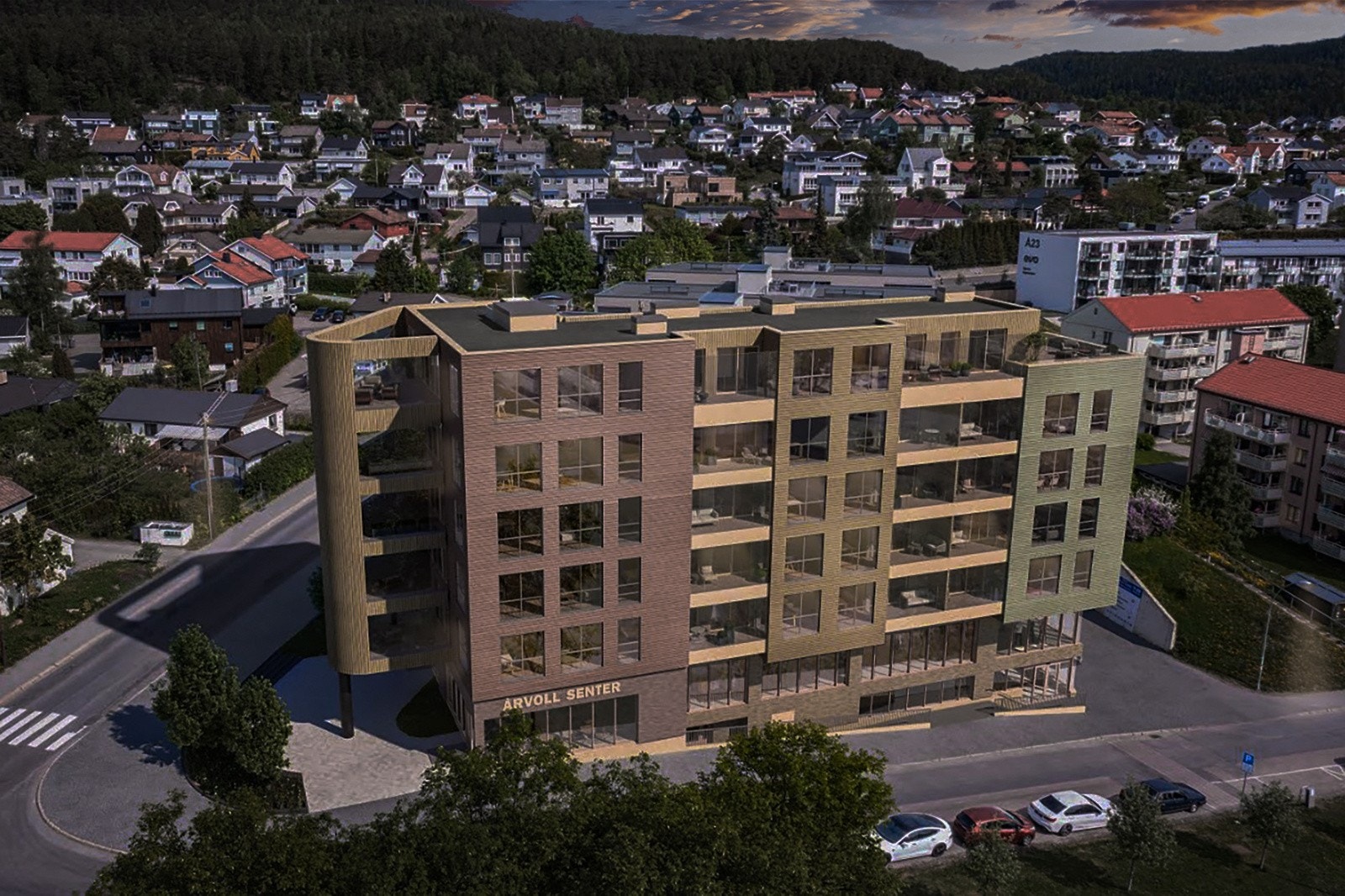 Velkommen til Årvoll Torg! Galleribilde