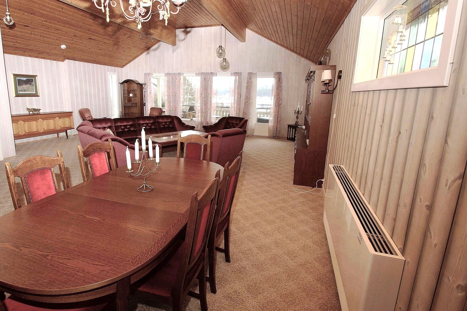 Stue/spisestue Galleribilde