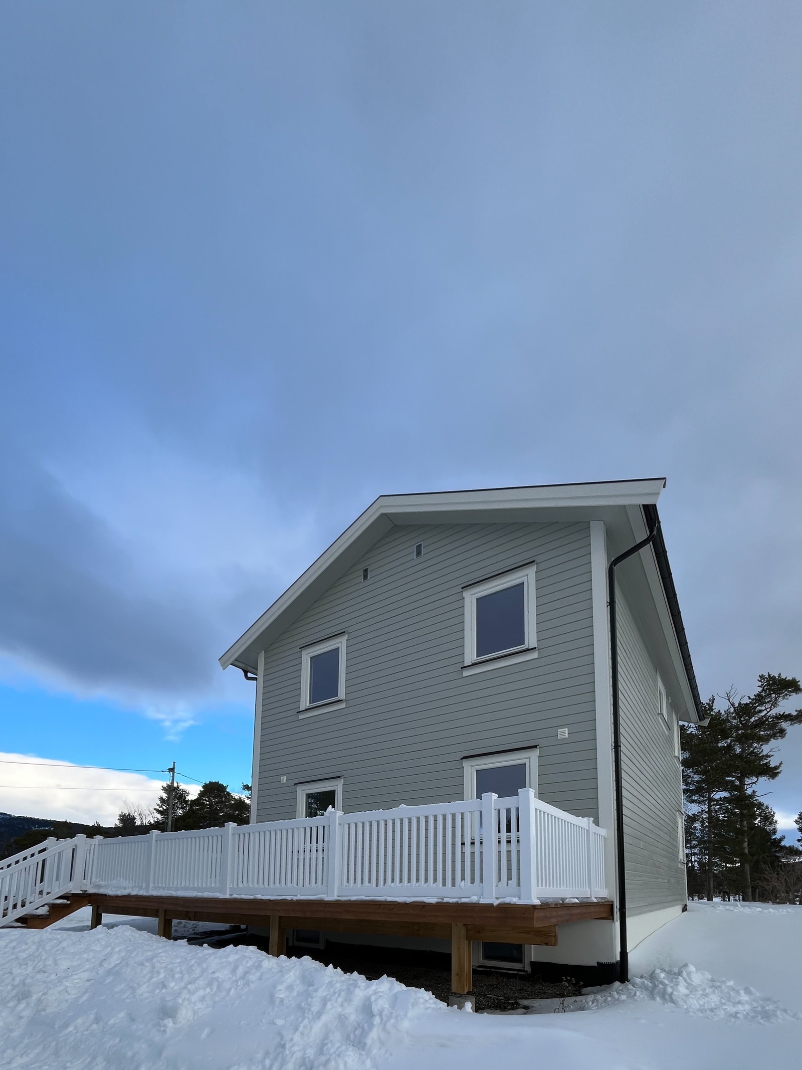 Fasade mot vest Galleribilde