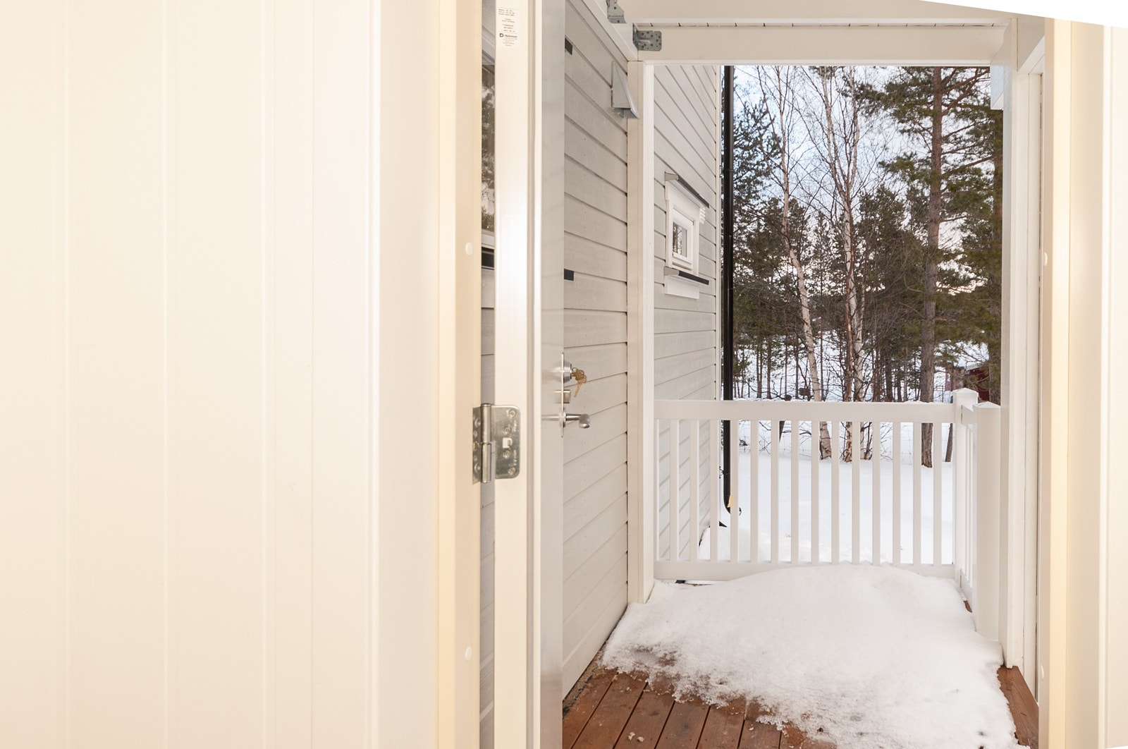 Liten terasse Galleribilde