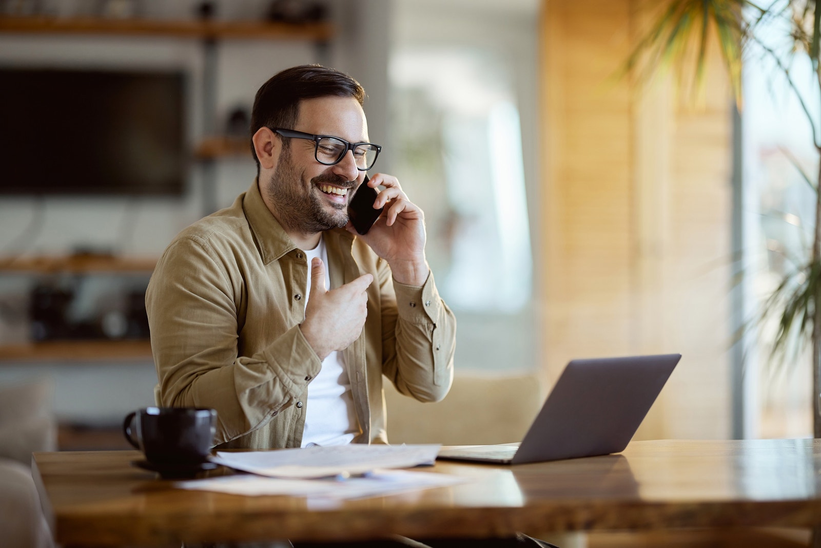 I bygget finner du praktiske arbeidsstasjoner. Galleribilde
