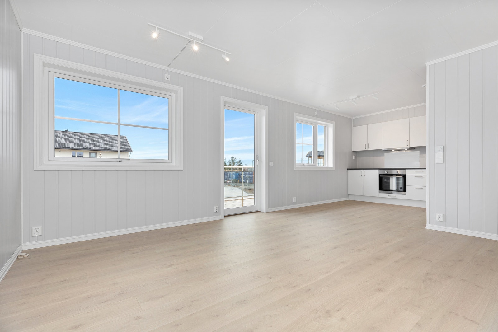 Stue/kjøkken, 3-roms leilighet Galleribilde