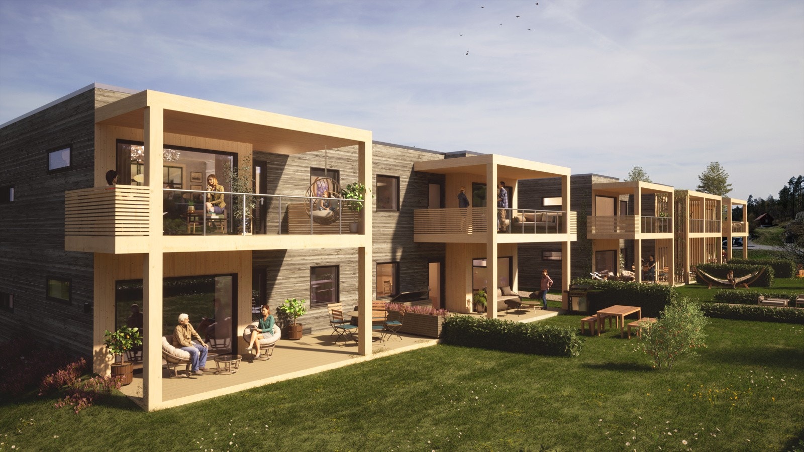 Baksiden dag Galleribilde