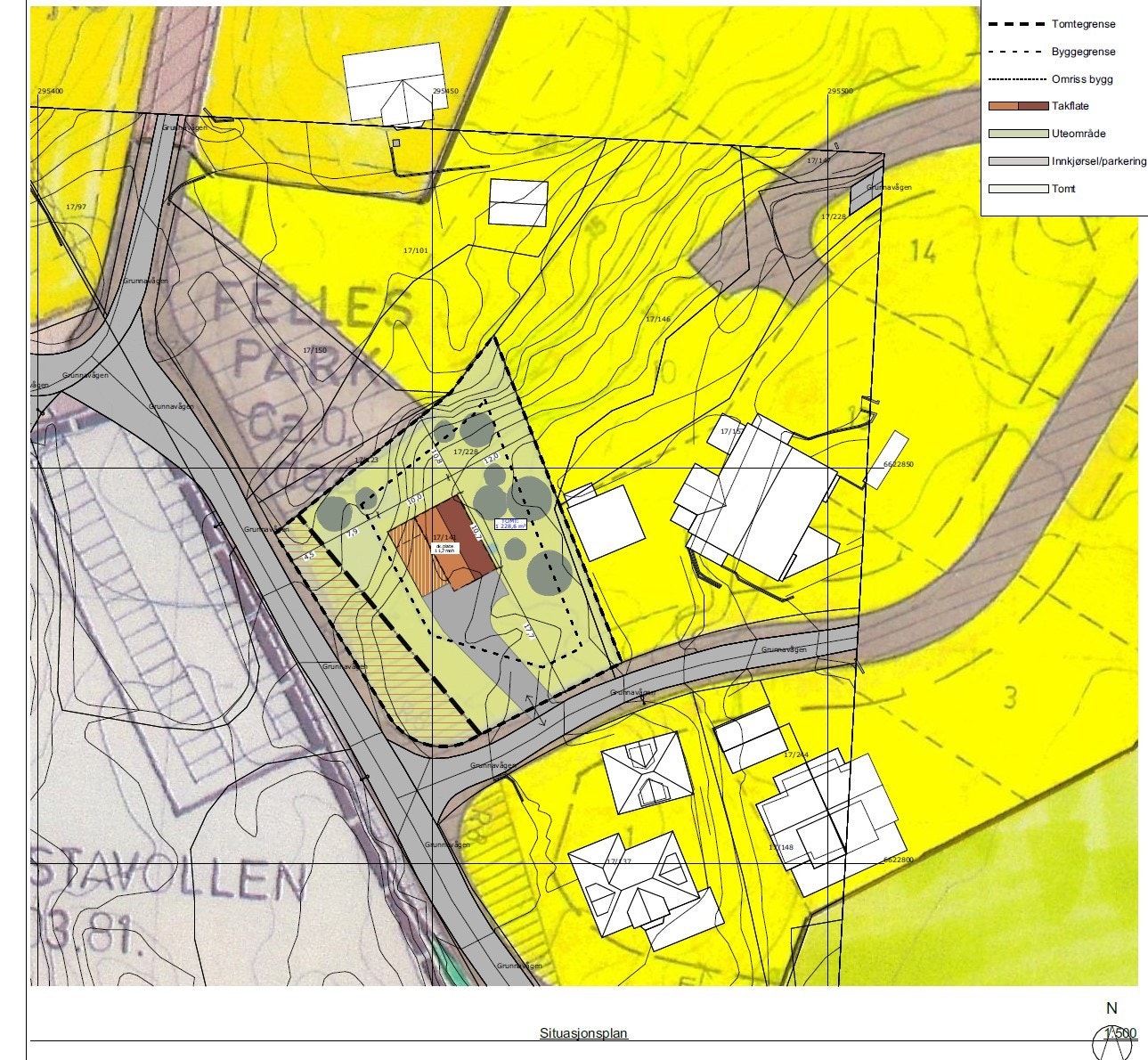 Situasjonsplan Galleribilde