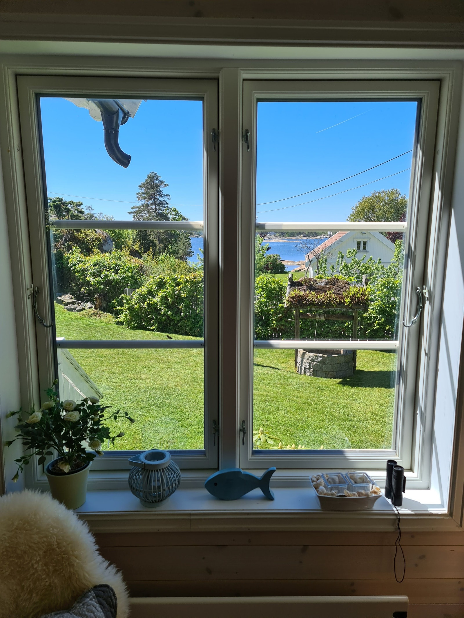 Utsikt fra stue Galleribilde