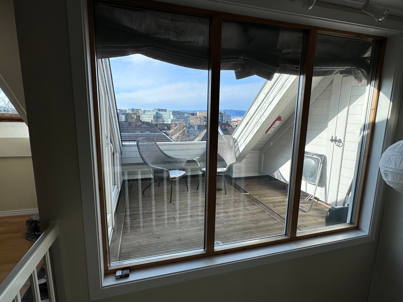 Takterrasse (kveldssol) Galleribilde