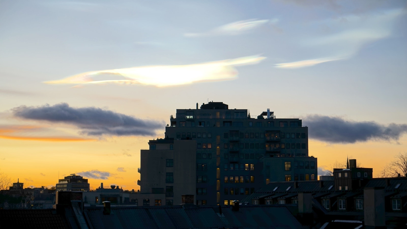Utsikt fra terrasse. Galleribilde