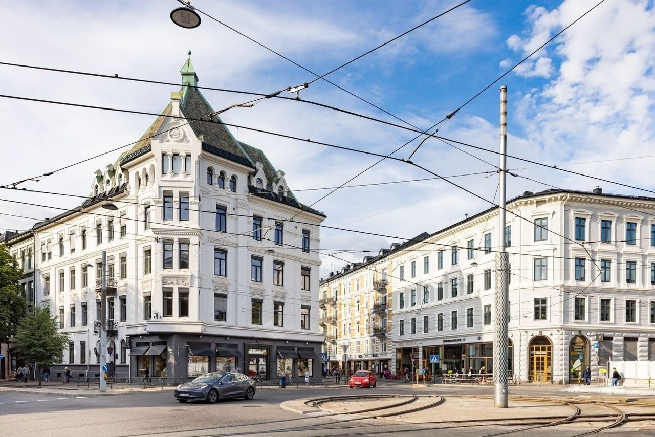 Solli 500 meters - popular communication hub, restaurants, shops, one of Oslos best gyms Galleribilde