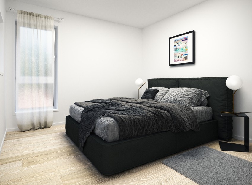 Soverom 1. etasje. Illustrasjonsbilde og avvik kan forekomme. Galleribilde