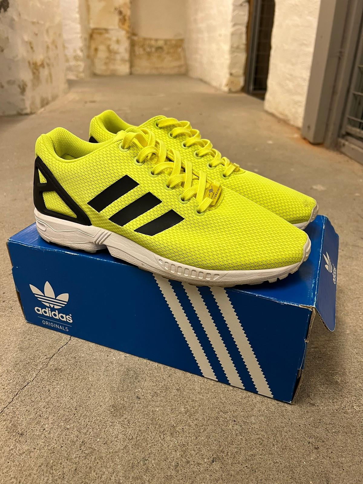 Adidas zx flux gelb on sale