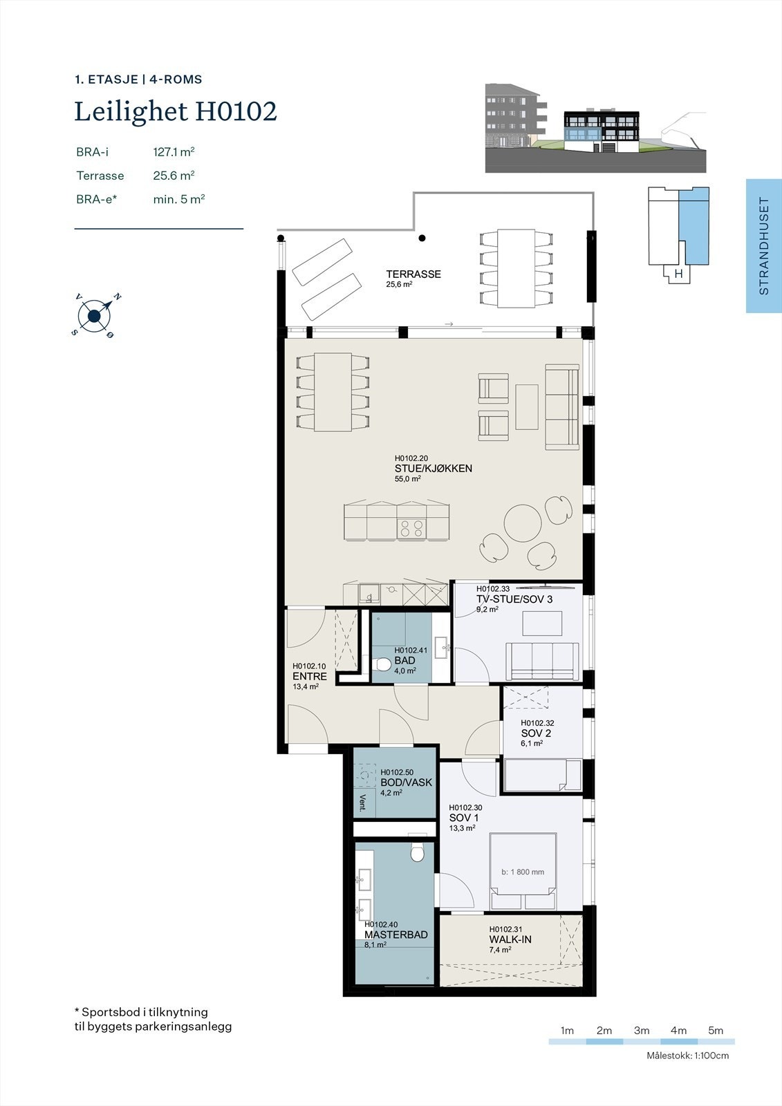 Plantegning S102 Galleribilde