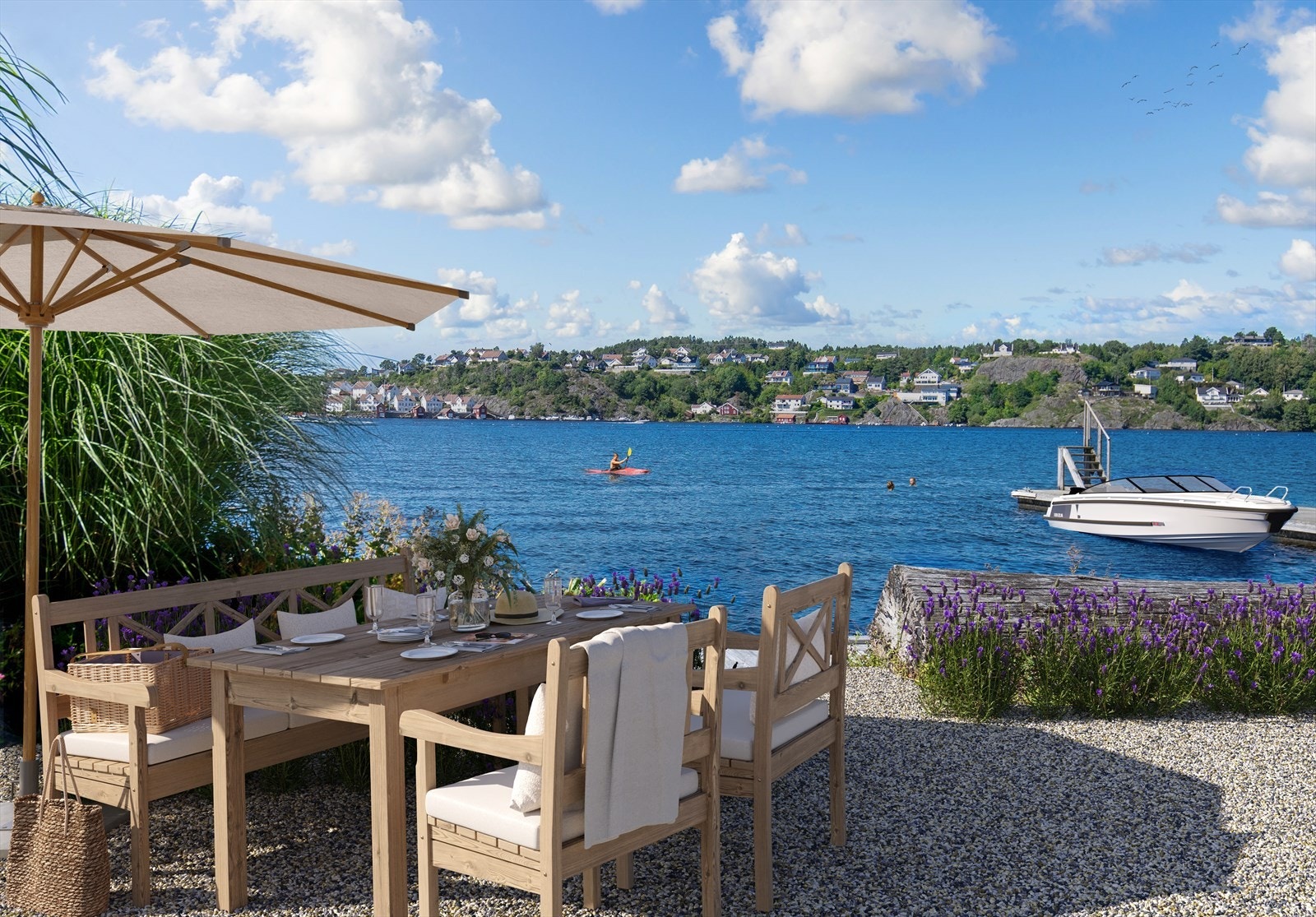 Champagnehagen - Unike uteområder i idylliske omgivelser, Galleribilde